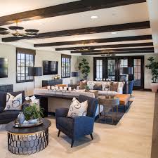 Domani Community Clubhouse Senior Living Interior Design Senior Living Design Clubhouse Design