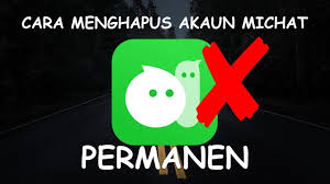 Cara Menghapus Akaun Michat Permanen Youtube