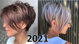 For a very trendy stylish look, like welch's hair on the left. Pixie Haircuts For New Year 2021 For Ladies Over 30 40 50 60 Youtube