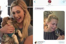 27 Times Riverdale Star Lili Reinhart Was Low Key The Funniest Person On Twitter Riverdale Funny Riverdale Lili Reinhart And Cole Sprouse