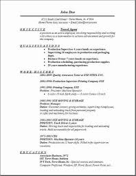 travel agent resume, occupational