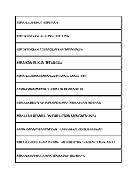Hal ini dapat diatasi dengan bimbingan dan berfikiran secara rasional. Lisan Bertutur Kssm