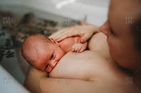 Learn how to make a milk bath for baby, what the benefits are, and why you should totally add breast milk from your freezer stash to your baby's next bath! Baby And Sister Bath Stock Photos Offset