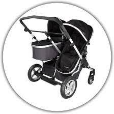 1.680,92 € 1.619,00 € auf die wunschliste; Geschwisterwagen City Twin Mit Einer Babywanne Twinstore24