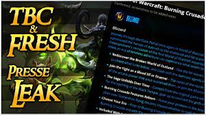 With burning crusade classic launching only three weeks ago, we. Tbc Confirmed 18 02 21 Wow Classic Deutsch Youtube