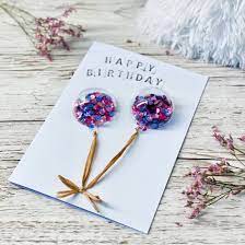 Hier finden sie 40 ideen und tipps, wie sie schöne sachen schaffen können. Geburtstagskarte Basteln Mit Glitzerballons Sweet Up Your Life