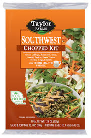 Taylor Farms Southwest Chopped Salad with Dressing