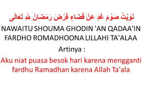 Niat Puasa 6 Bulan Syawal Rumi
