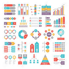 charts graphs and other different infographics elements for