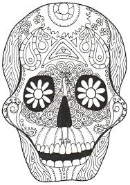 Dia de los muertos coloring pages. Dia De Los Muertos Coloring Pages