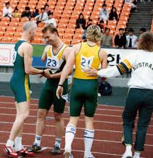 Relay races) a team has to solve the given task. File Xx1088 Seoul Paralympic Games Athletics Australian Relay Team Group Shot Scan Crop Jpg Wikimedia Commons