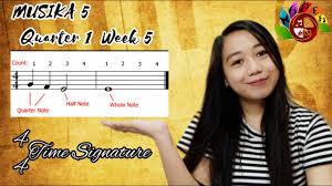 Mapeh 5 Music Week 5 Melc Based Quarter 1 4 4 Time Signature Youtube
