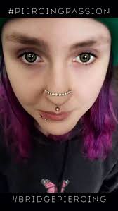 ✨ Bridge Piercing by Veronica Tricker ✨ , #imon2u #VeronicaTricker , Check  us out @ on2u.ca, Call 306-343-7653 to book your spot!, ., ., ., ON2U Body  Piercing & Tattoos, #ON2UBodyPiercingAndTattoos ...