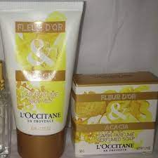 L Occitane Fleur D Or Acacia Body Milk L Occitane Body Milk Soap Set