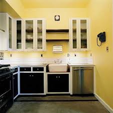 Cabinet Color With Yellow Walls Feng Shui Colors For Interior Design And Decor Yellow Color Sh Yellow Kitchen White Kitchen Paint Colors White Kitchen Paint