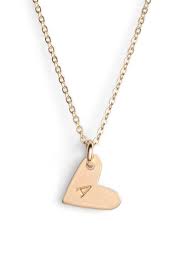 Customers seem to like the fact that 14/20. Nashelle 14k Gold Fill Initial Mini Heart Pendant Necklace Nordstrom