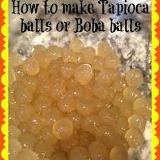 Tapioca Or Boba Balls Recipe Bubble Tea Recipe Tapioca Balls Recipe Balls Recipe