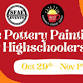 October Free Pottery Painting for Highschoolers! event image