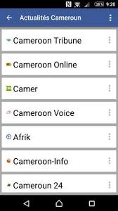 Actualité au cameroun en continu. Actualites Cameroun For Android Apk Download
