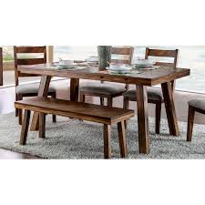 Warford Contemporary 64 Inch Light Oak Dining Table By Foa Light Oak Light Brown Furn Oak Dining Table Traditional Dining Room Table Light Oak Dining Table
