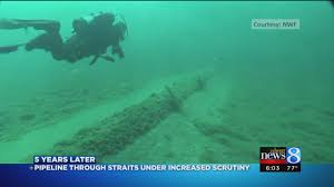 5 line or line 5 can refer to the following: Study Enbridge Line 5 Worst Place For Great Lakes Spill Youtube