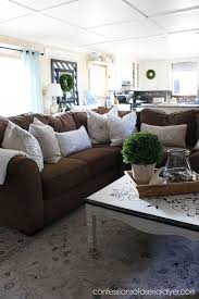 My Summer Home Tour Brown Sofa Decor Brown Living Room Brown Couch Living Room