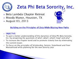 Ppt Zeta Phi Beta Sorority Inc Powerpoint Presentation