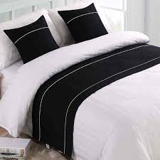Les coussins sur le canapé, qu'ils soient en coton, en lin lavé, à poils, aboutissent, avec allure, la décoration et la rendent plus conviviale. Ensemble De Housses De Coussin Pour Lit 3 Pieces Couvre Lit Echarpe Protection De Lit Decoration Pour Chambre D Hotel Aliexpress