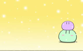Dango Stacks Clannad Animasi Wallpaper Lucu