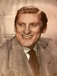 Kirk Douglas at 102 yrs and his son Michael at 74 yrs