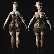 norse silent hill rigging nude 3D Model in Woman 3DExport