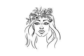 Free Free 313 Drawn Flower Crown Svg SVG PNG EPS DXF File