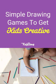 Allow the player enough time to draw the picture while blindfolded. Simple Drawing Games To Get Kids Creative