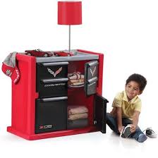Corvette Bedroom Combo Kids Bedroom Set Step2 Kids Bedroom Sets Kids Car Bed Kids Bedroom