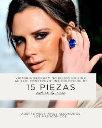 Victoria Beckham y sus 15 anillos de compromiso 💍✨🤍 Presentado por  @grupobazzi #modapedia #victoriabeckham #davidbeckham #engagementring
