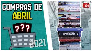 COMPRAS DE MANGÁS - ABRIL 2021 - YouTube