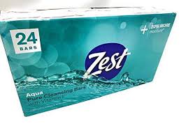 Zest deodorant bar soap, ocean breeze, 4 oz, 8 bars. Zest Bar Soap Aqua 4oz Bar Soaps 24 Bar Review Bar Soap Body Cleanser Rich Lather