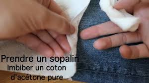 Enlever tache encre sur jean. Comment Enlever Un Tache De Vernis Youtube