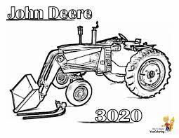 Here are some coloring pictures of john deere tractors, which will sure engage your little one for hours! Easy John Deere Tractor Coloring Pages Novocom Top