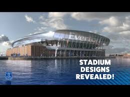 It would be built on dockland in north liverpool and could be ready to host games by 2023. Revealed Everton S New Stadium Design Plans Youtube