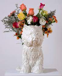 Archival pigment print on canson plastine paper 25 5/8 x 31 inches 65.2 x 78.7 cm Puppy Vase By Jeff Koons Guy Hepner New York