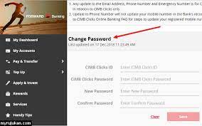 Tap or click change your password and follow the instructions. Bagaimana Cara Tukar Password Cimb Clicks Myrujukan