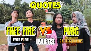 Pubg mobile free fire mobile legends other games aov more >. Youtube Video Statistics For Quotes Free Fire Vs Pubg Part 3 Aldi Tv Noxinfluencer