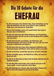 Urkunde Poster 10 Gebote Fur Die Ehefrau Ca 40 X 60 Cm Amazon De Burobedarf Schreibwaren Text Hochzeit Spruche Hochzeit Lustige Spruche Hochzeit