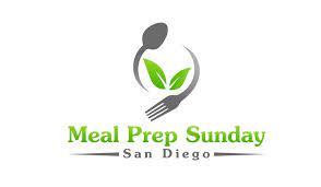 Meal Prep Sunday San Diego Logo Sunday Meal Prep Meal Prep Food Logo Design