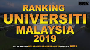Usm had the biggest jump from a ranking of 264 to 207. Ranking Universiti Universiti Malaysia 2019 Youtube