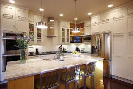 contemporary townhouse kitchen