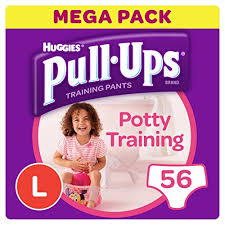 Huggies Pull Ups Potty Training Pants For Girls Large 56