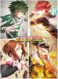 We hope you enjoy our growing collection of hd images to use as a background or home screen for your smartphone or computer. Hd Wallpaper Todoroki Shouto Midoriya Izuku Uraraka Ochako Boku No Hero Academia Wallpaper Flare