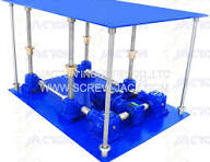 manually operated worm gear screw jack lifting platforms ...